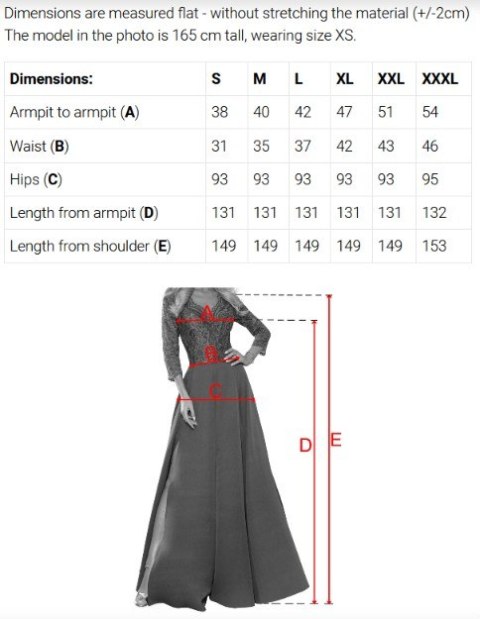 309-5 AMBER elegancka koronkowa długa suknia z dekoltem - ZIELEŃ BUTELKOWA